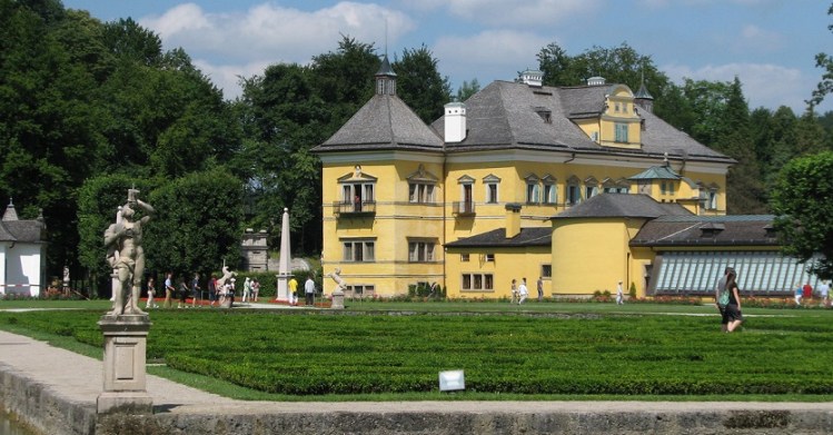 Salzburg Schloss Hellbrunn (Hellbrunn Sarayı)